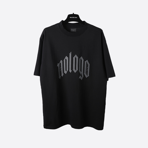 バレンシアガ NOLOGO クラックレター 半袖 25ss