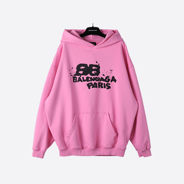 バレンシアガ BB グラフィティ パーカー 23ss