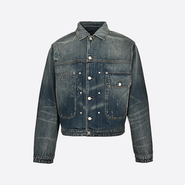 ジバンシィ 24Fw ダメージ加工デニムジャケット