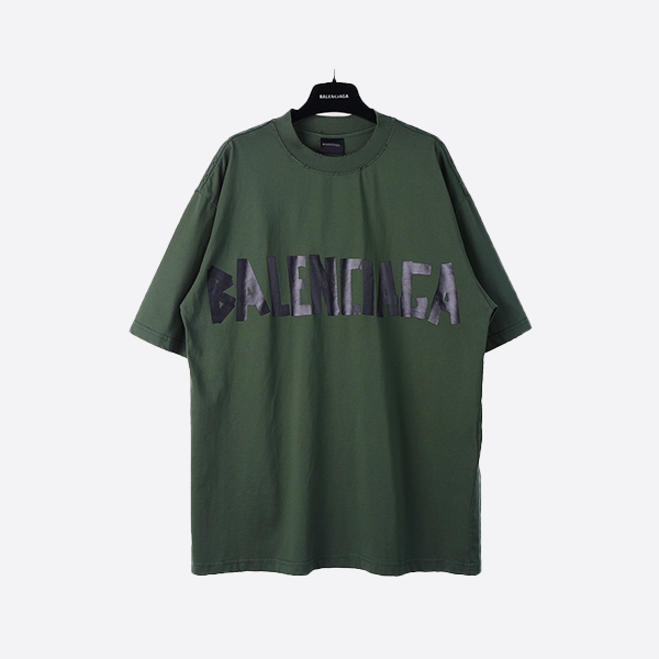バレンシアガ テープ Tシャツ