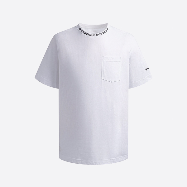 クロームハーツ ネックロゴ Fuck You 半袖 Tシャツ ホワイト