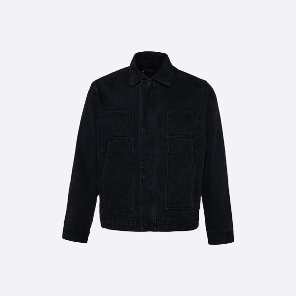 ルイ・ヴィトン 23ss 新作 エンボスデニムジャケット