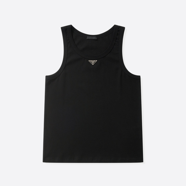 プラダ25ss トライアングル ロゴ ベスト