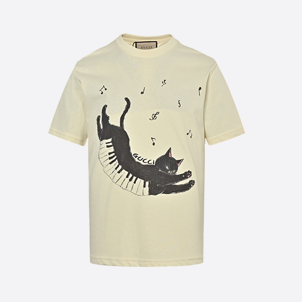 グッチ 25ss ファンカートゥーンシリーズ プリント半袖61785