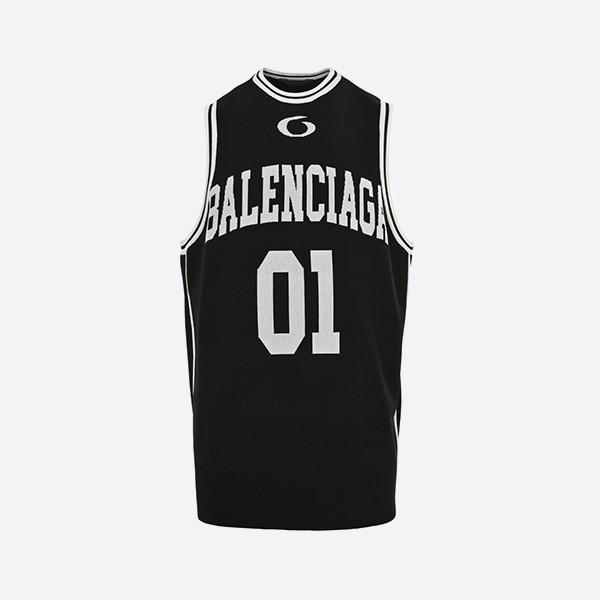 バレンシアガ 25SS ニット バスケットボールベスト