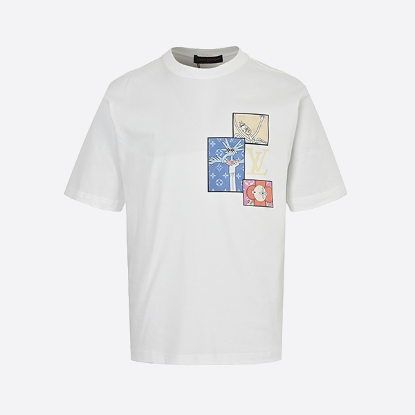 ルイ・ヴィトン 25SS プリント半袖