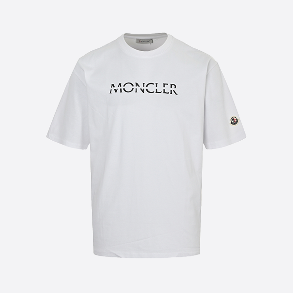 モンクレール 25SS カットレタープリント 半袖