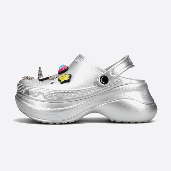 クロックス×バレンシアガ厚底ラウンドトゥ Crocs 720762W0FOW1000