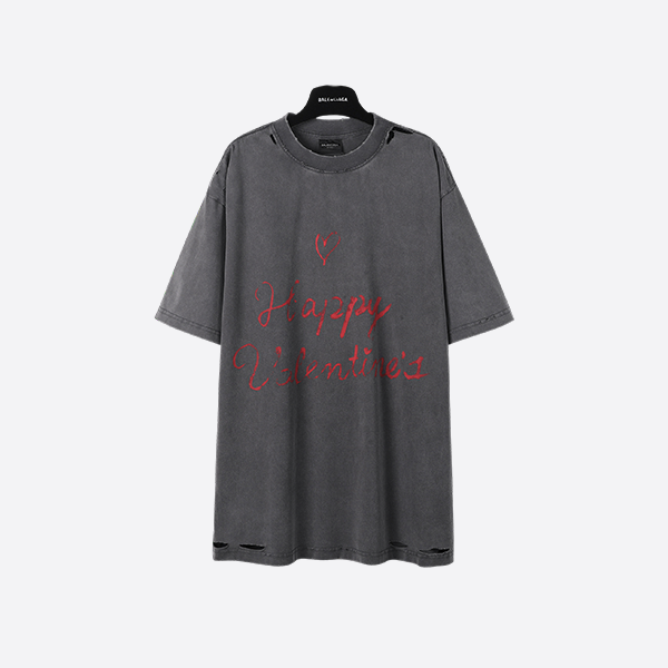 バレンシアガ 25ss バレンタインデー限定半袖