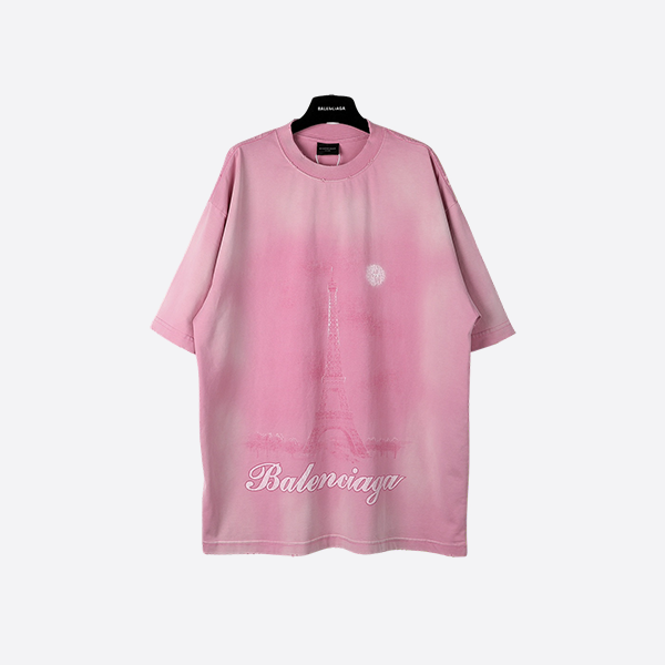 バレンシアガ エッフェル塔 Tシャツ