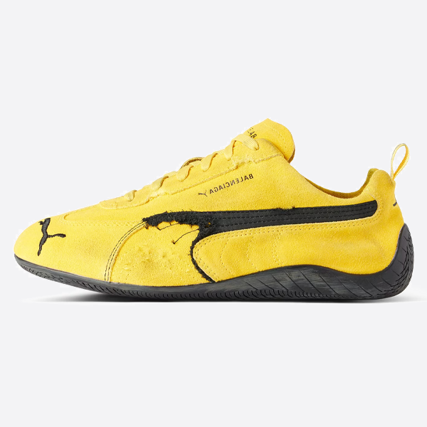 プーマ x バレンシアガックス レザースエード フラットソールシューズ 847146WSDSD7010