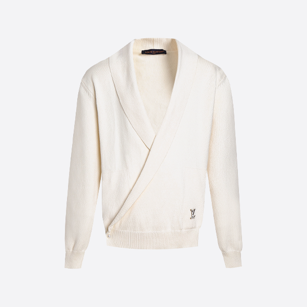 ルイ・ヴィトン ロゴケープ ニットジャケット