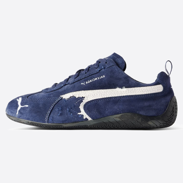 プーマ x バレンシアガ レザースエードシューズ 847146WSDSD4191