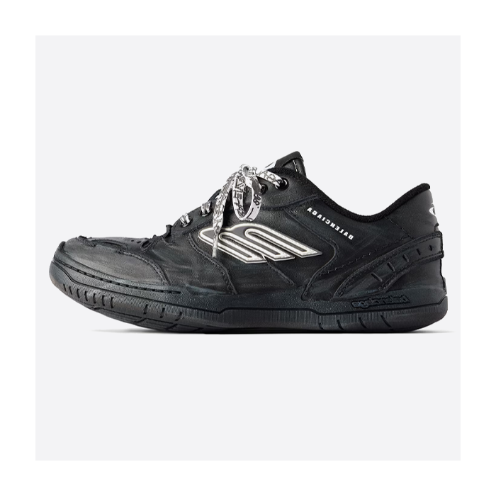 バレンシアガ 牛革 ダメージ加工 カジュアルシューズ 841765WCURB1000 (GOD)