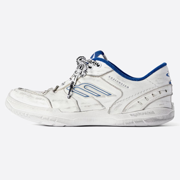 バレンシアガ 牛革 ダメージ加工 カジュアルシューズ 841765WCURB9141 (GOD)