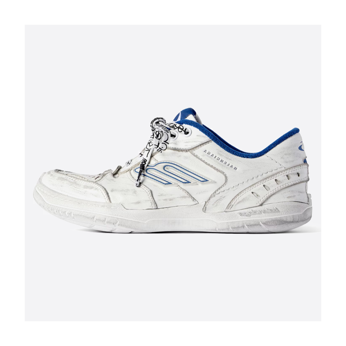 バレンシアガ 牛革 ダメージ加工 カジュアルシューズ 841765WCURB9141 (GOD)