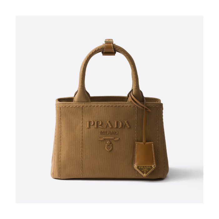 プラダ リネン ガーデナーバッグ 1BG554
