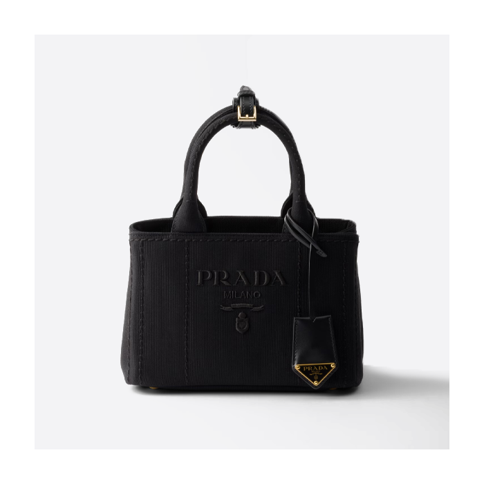 プラダ リネン ガーデナーバッグ 1BG554