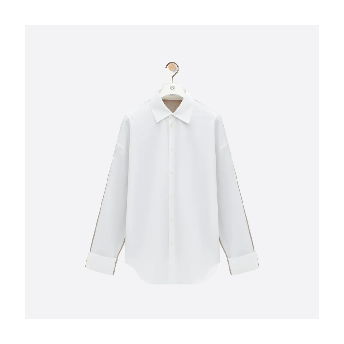 ロエベのセーター、パッチワークニット、長袖シャツ