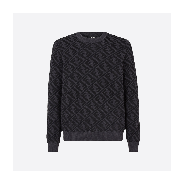 フェンディ ツイル FF プルオーバー ニット セーター